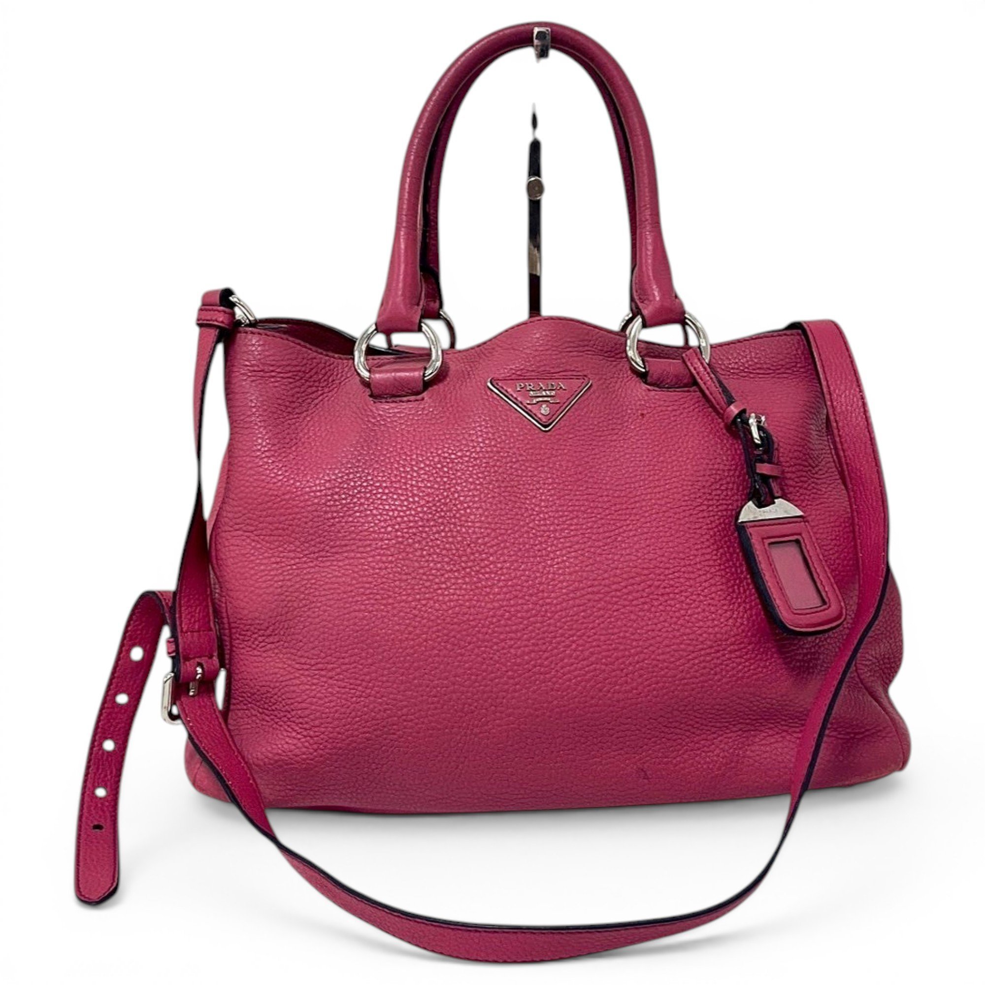 Leather handbag