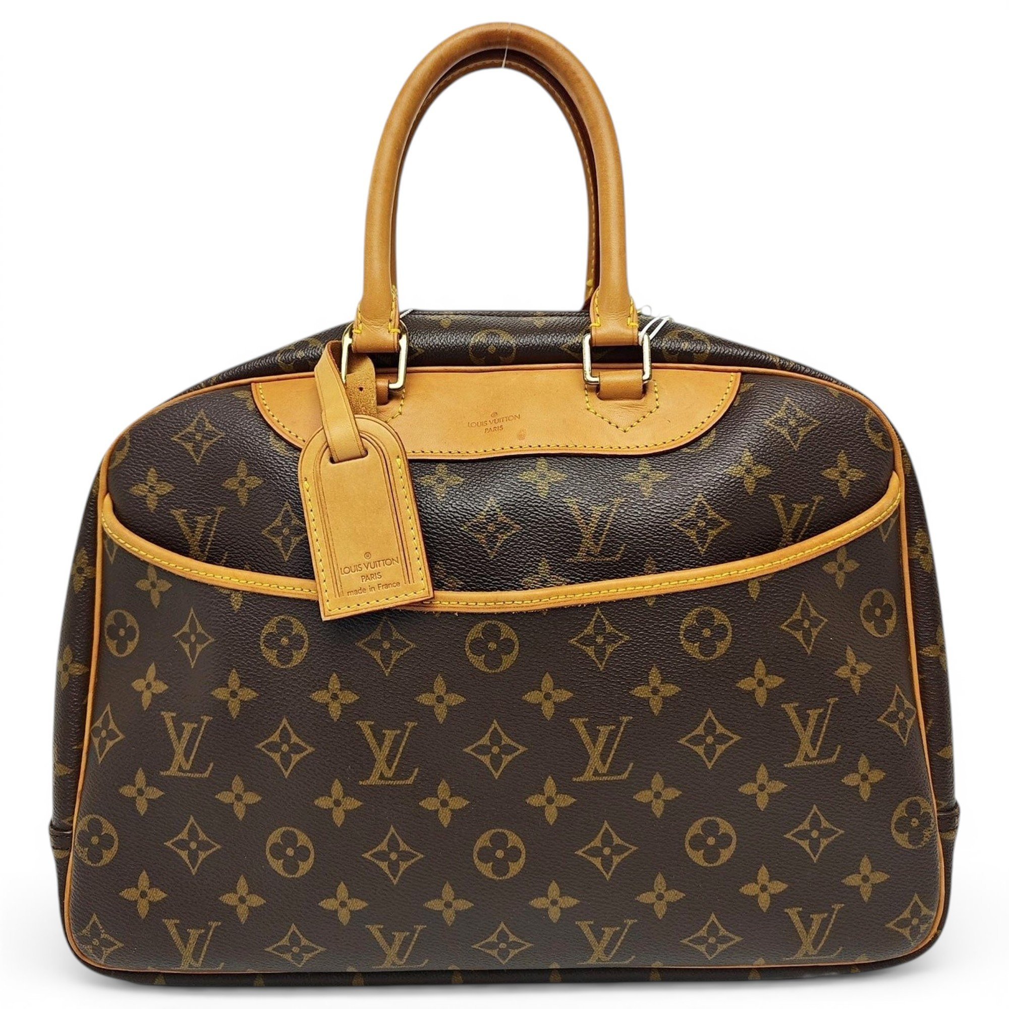 Deauville leather handbag