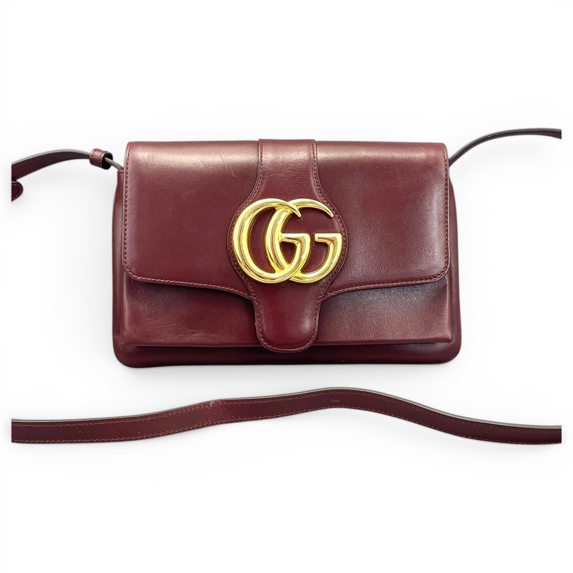 GG Marmont Flap leather handbag