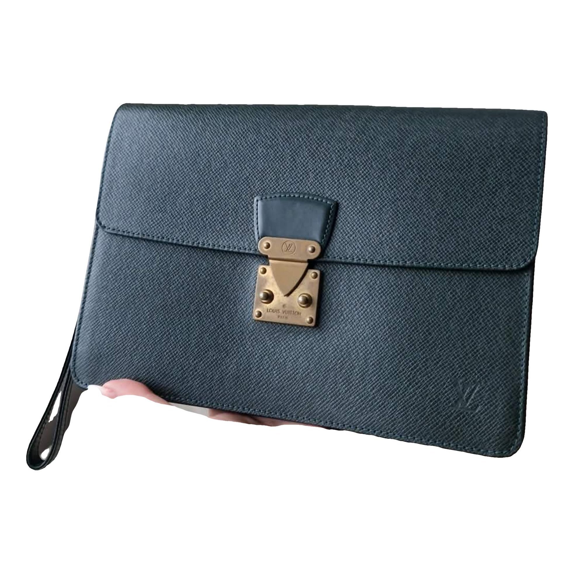 Kourad leather clutch bag