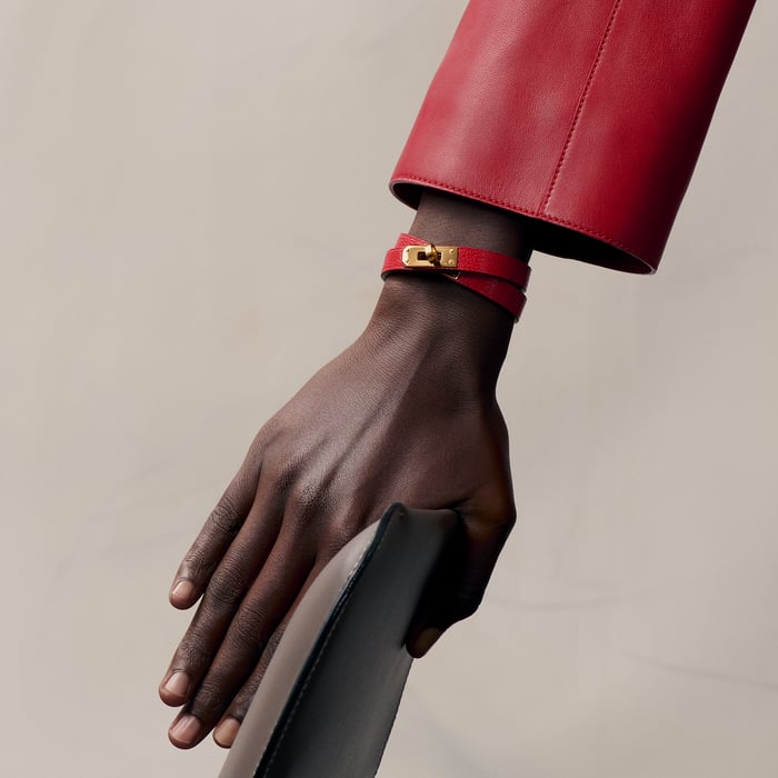 Rouge De Cœur Mini Kelly Double Tour Bracelet