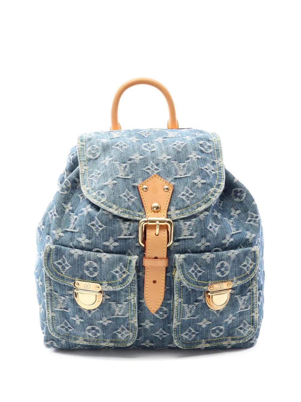 2006 Monogram Denim Sac A Dos GM backpack