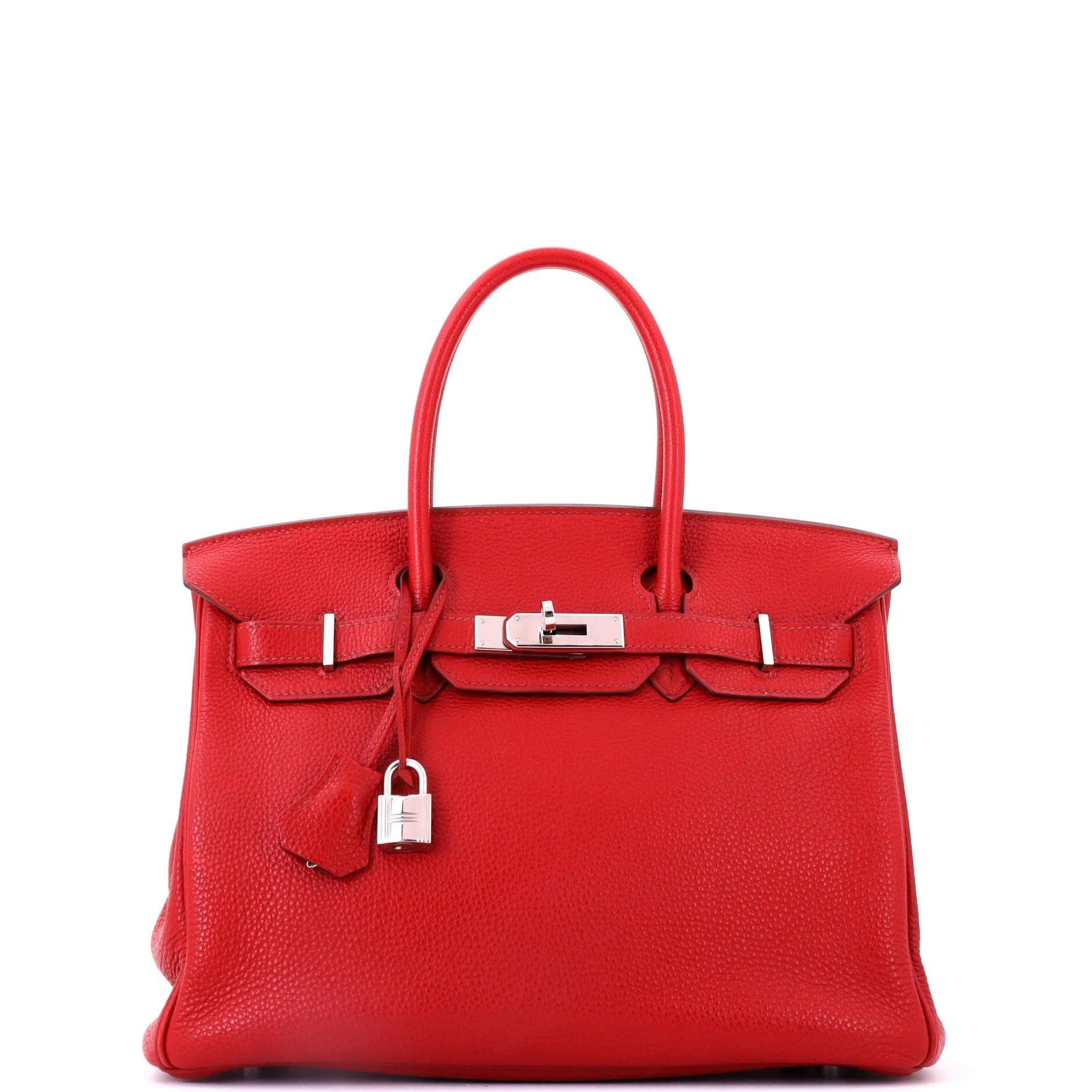 Birkin 30 leather tote