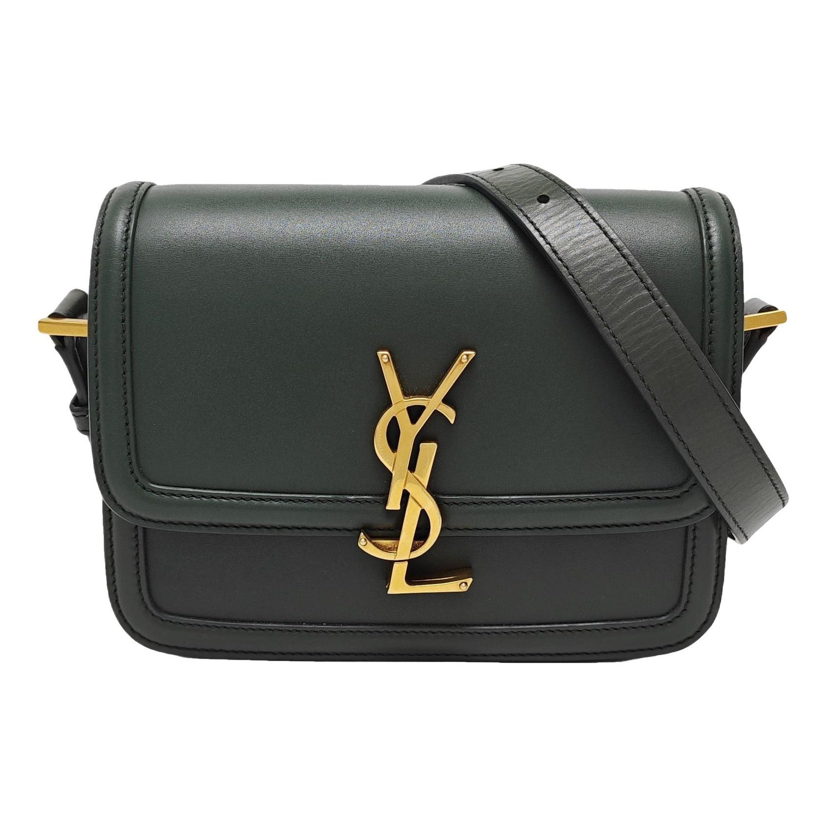 Solférino leather handbag