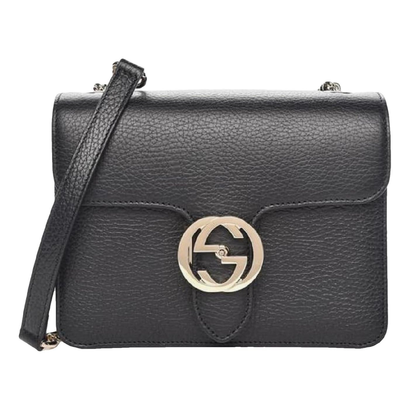 Leather crossbody bag