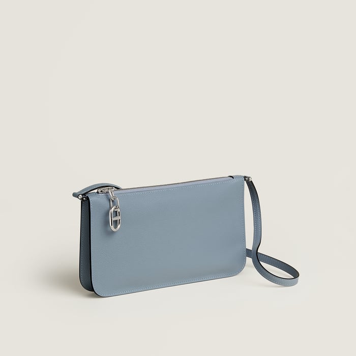Bleu Lin Zipengo Chaine d'Ancre to Go Pouch
