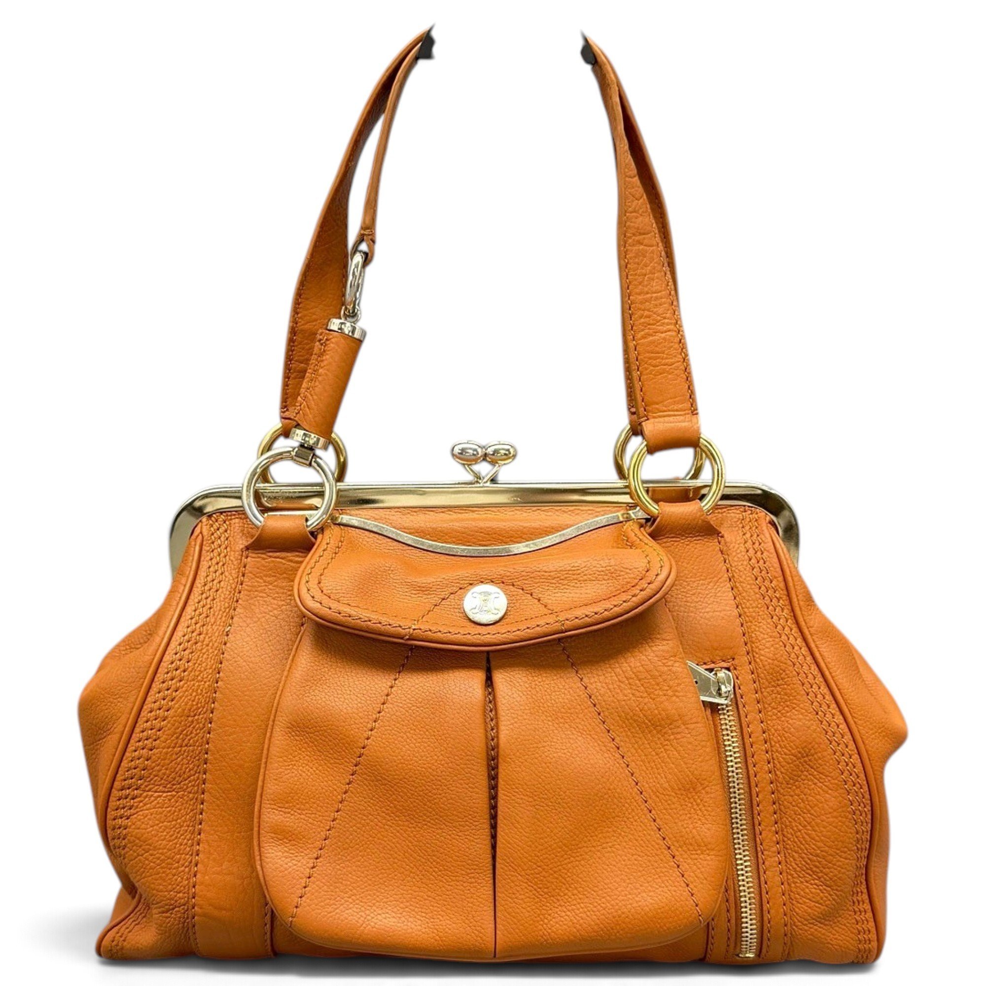 Leather handbag