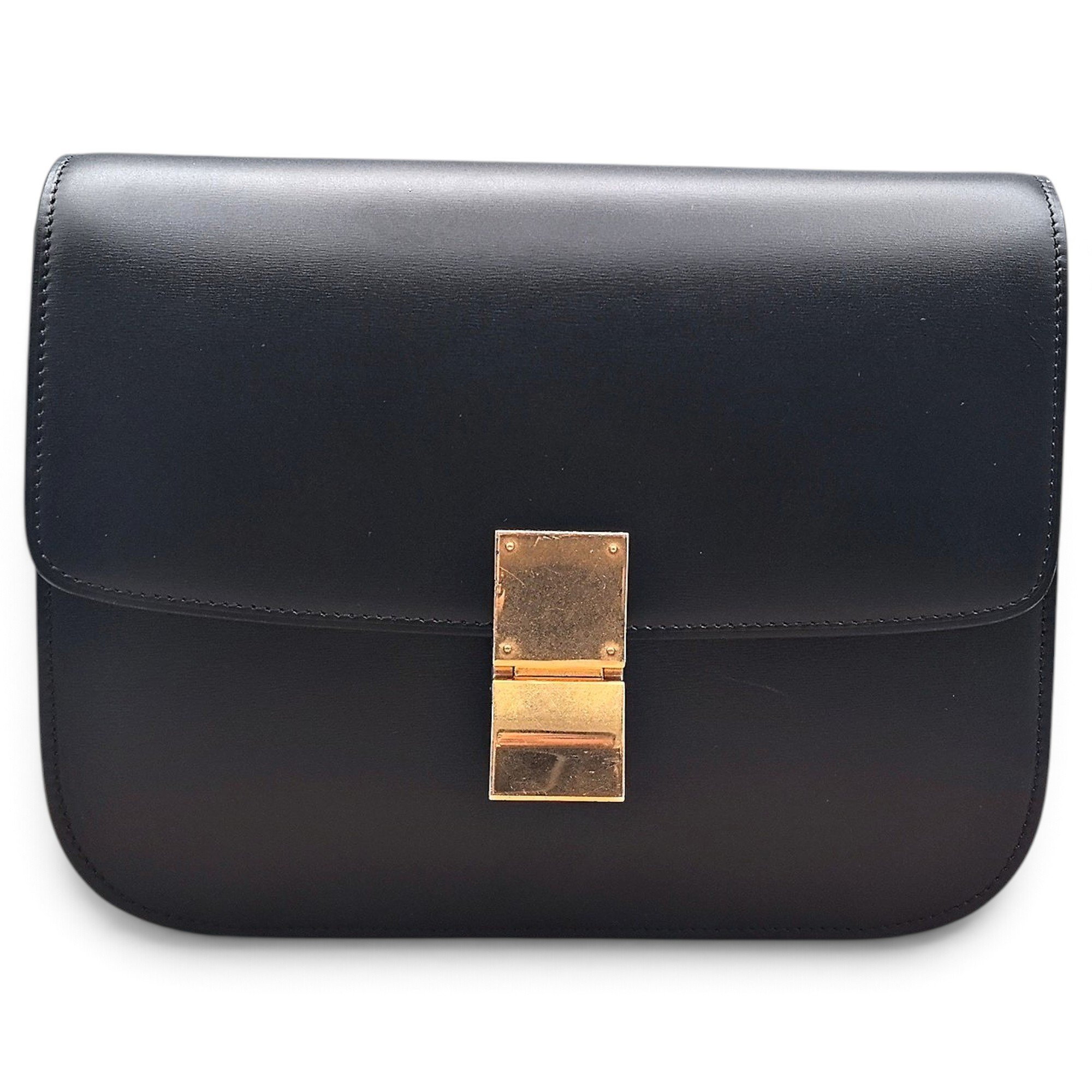 Classic leather handbag