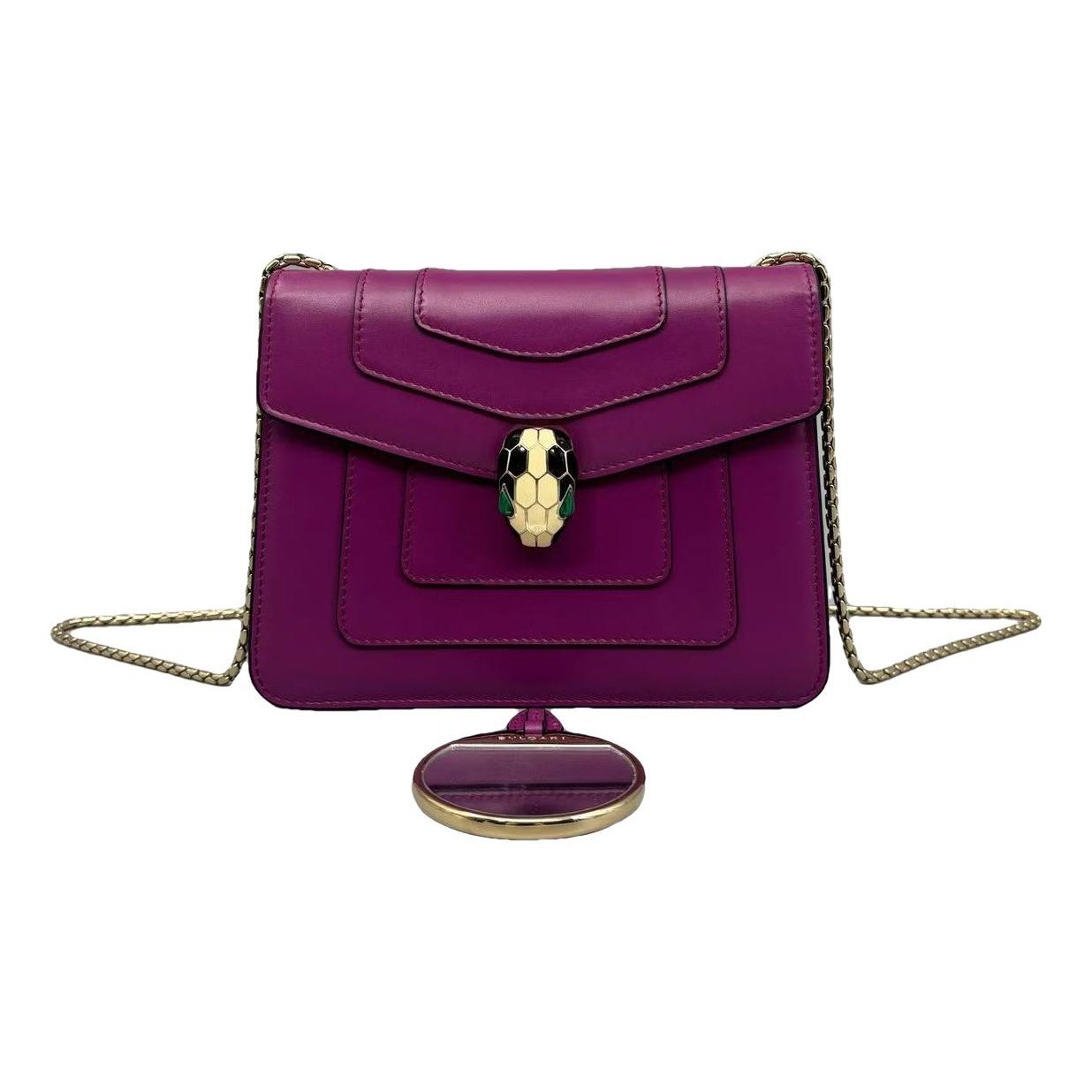 Serpenti leather crossbody bag