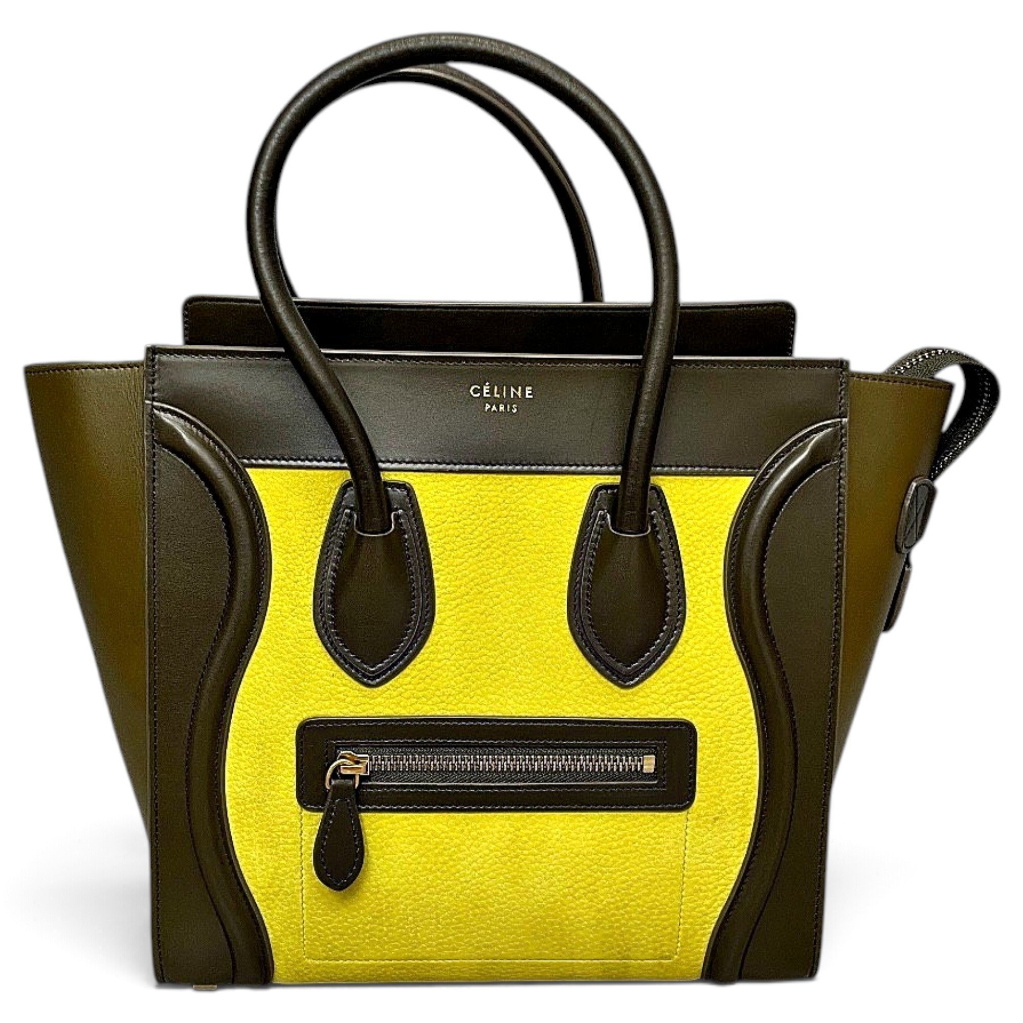 Luggage leather handbag