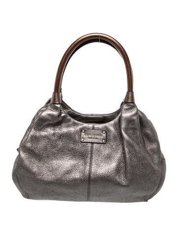 Leather Top Handle Bag