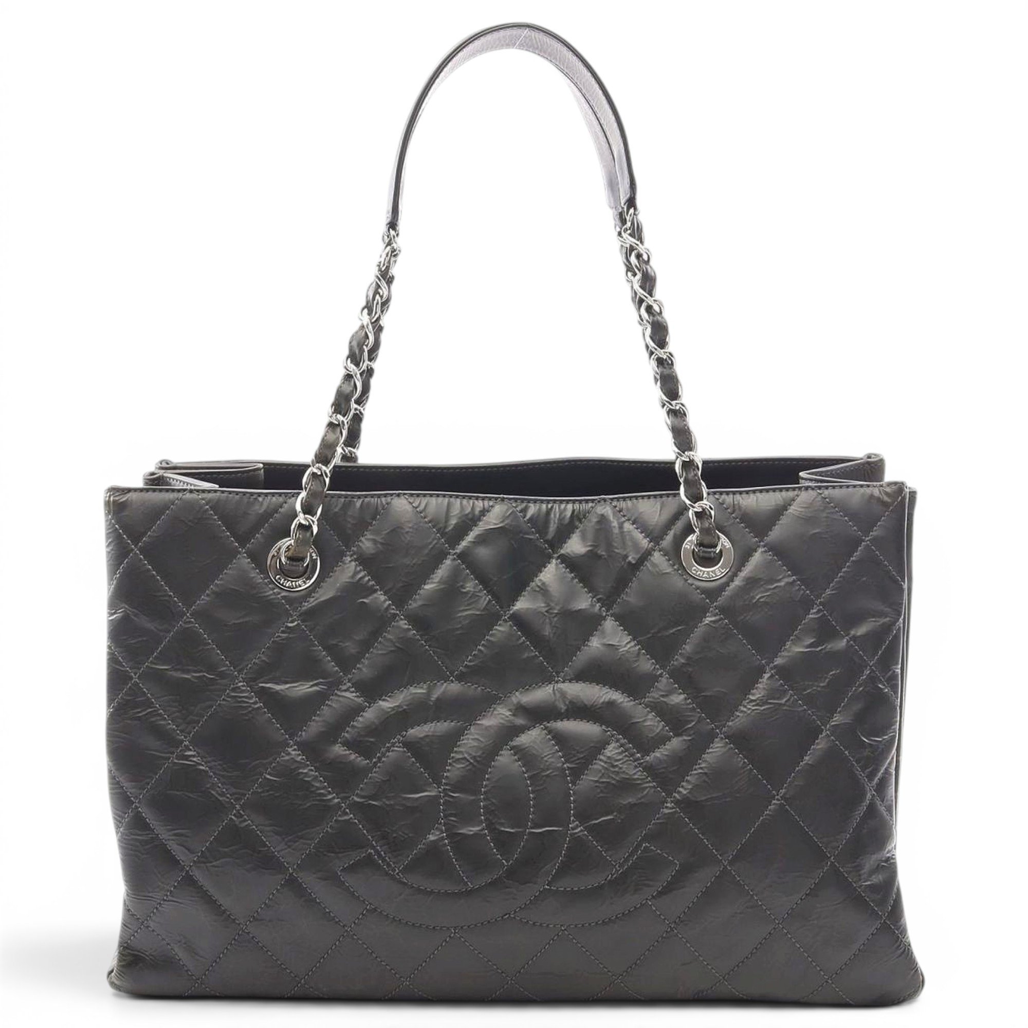 Leather tote