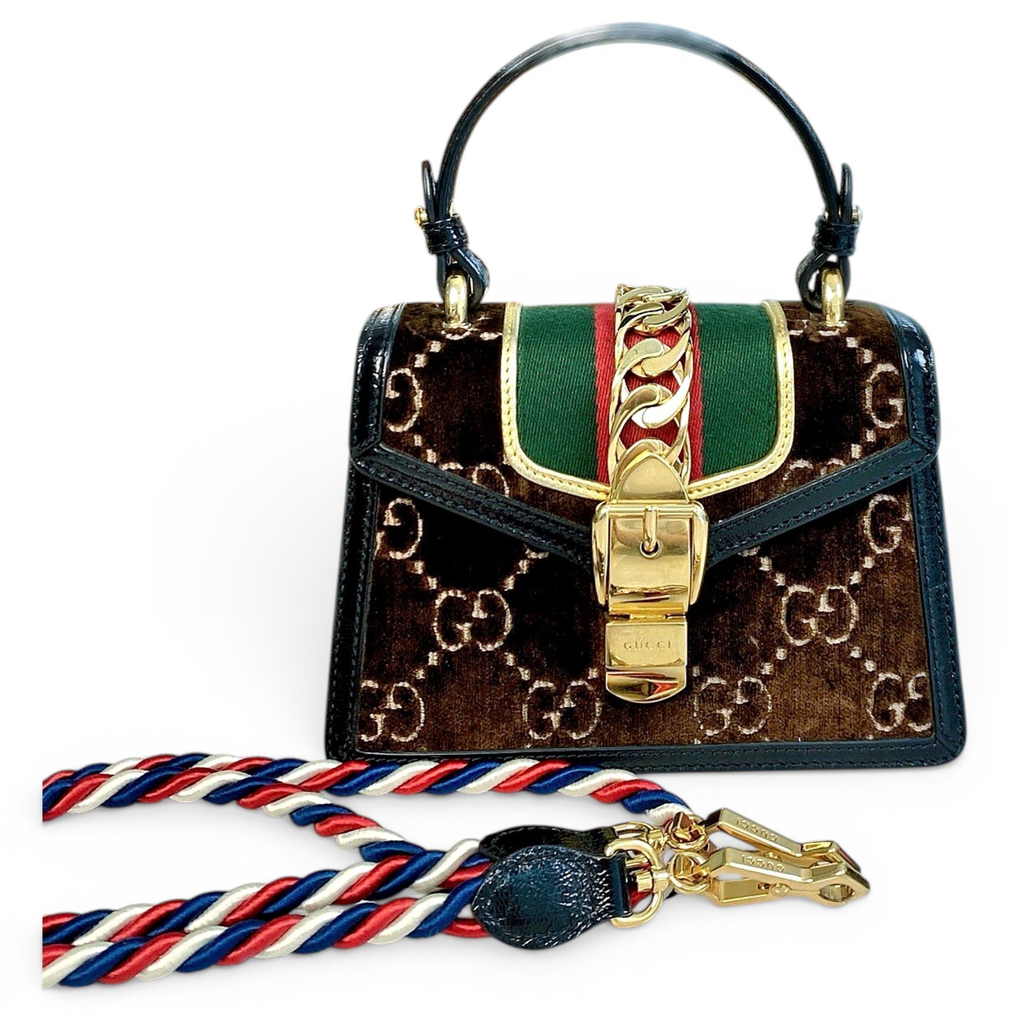 Sylvie Top Handle leather handbag