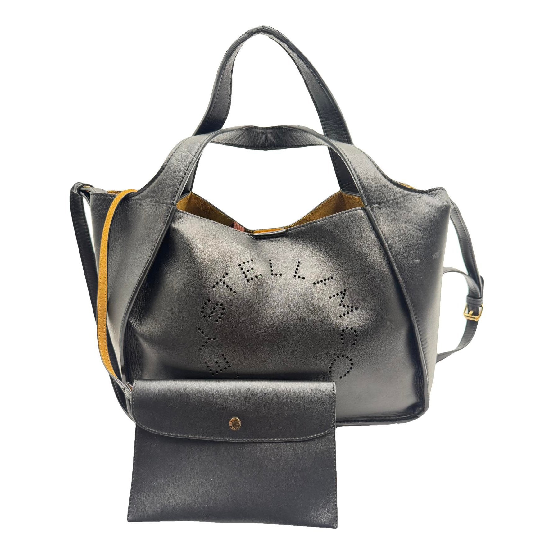 Logo leather crossbody bag