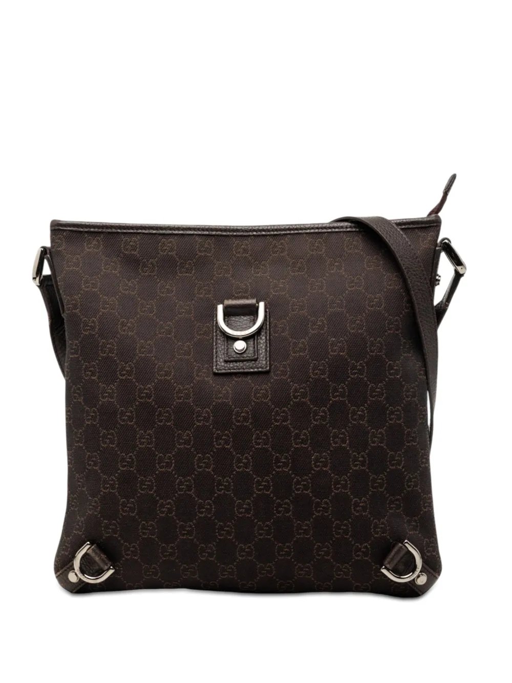 2000-2015 GG Denim Abbey D Ring crossbody bag