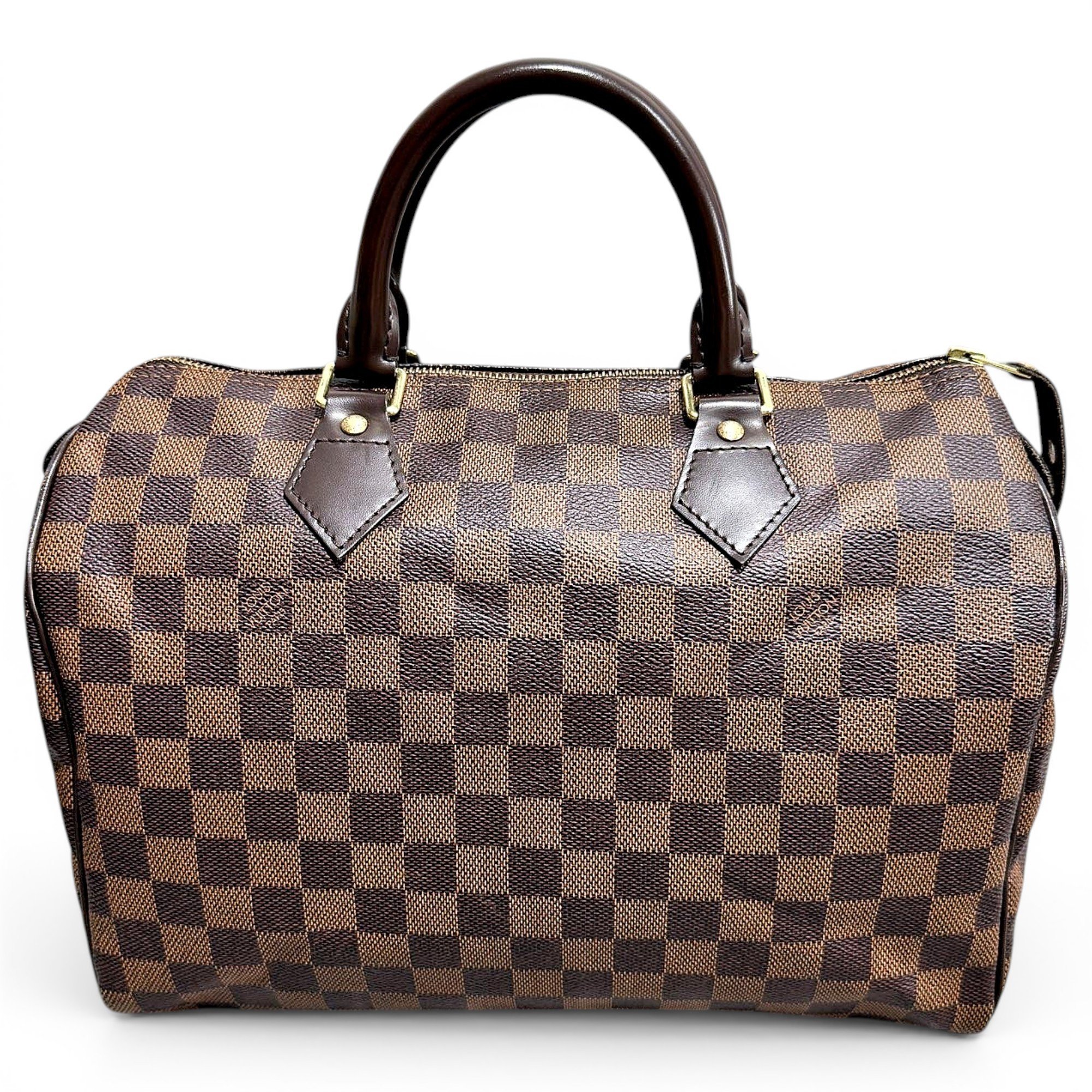 Speedy leather handbag