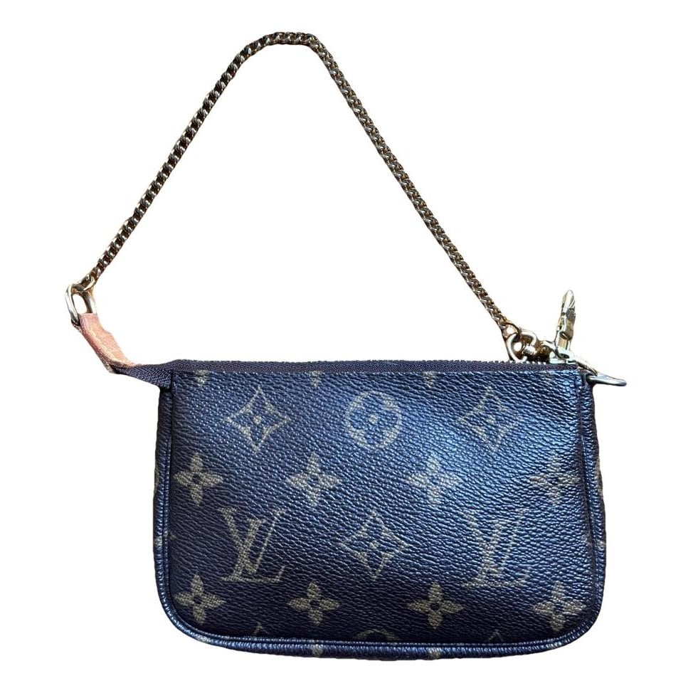 Pochette Accessoire leather handbag
