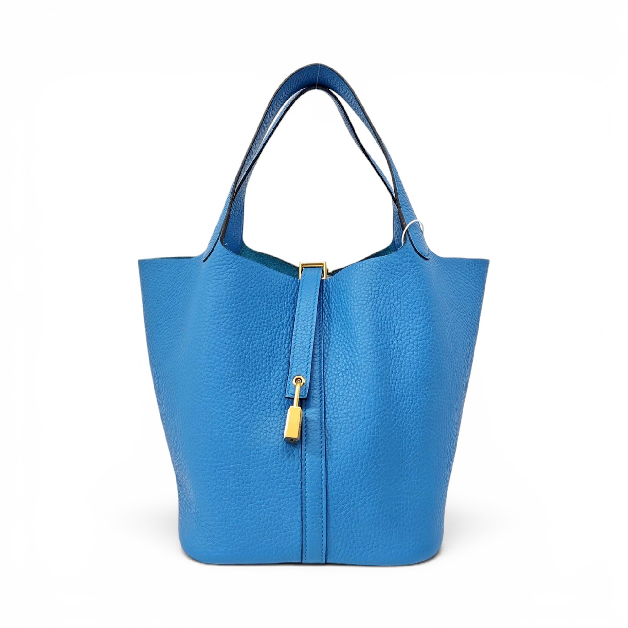 Picotin leather handbag