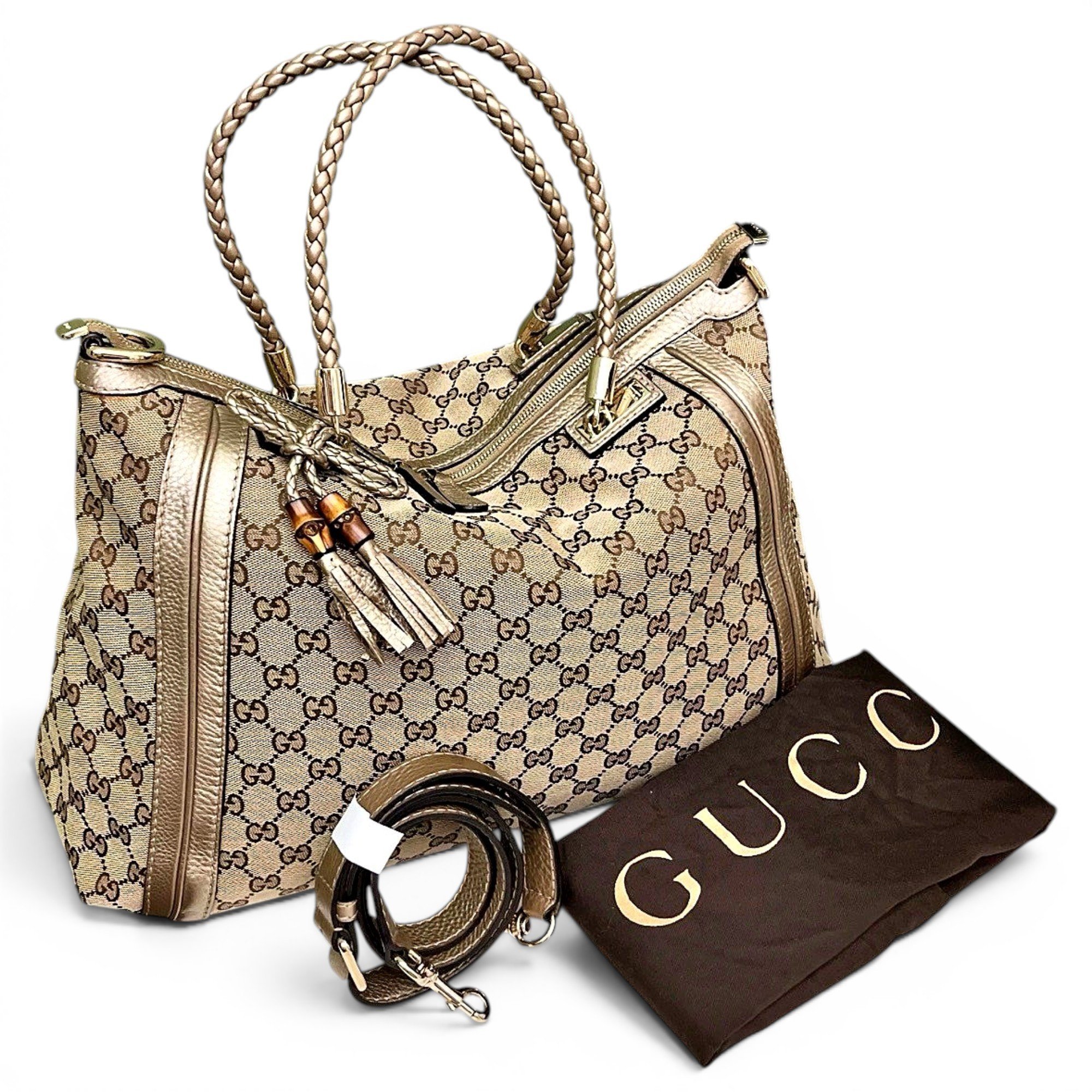 Miss Bamboo Bucket cloth handbag