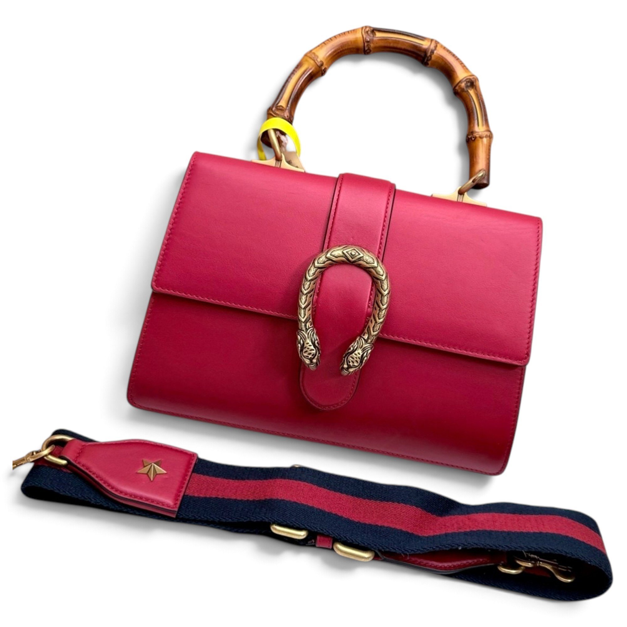 Dionysus Bamboo leather handbag