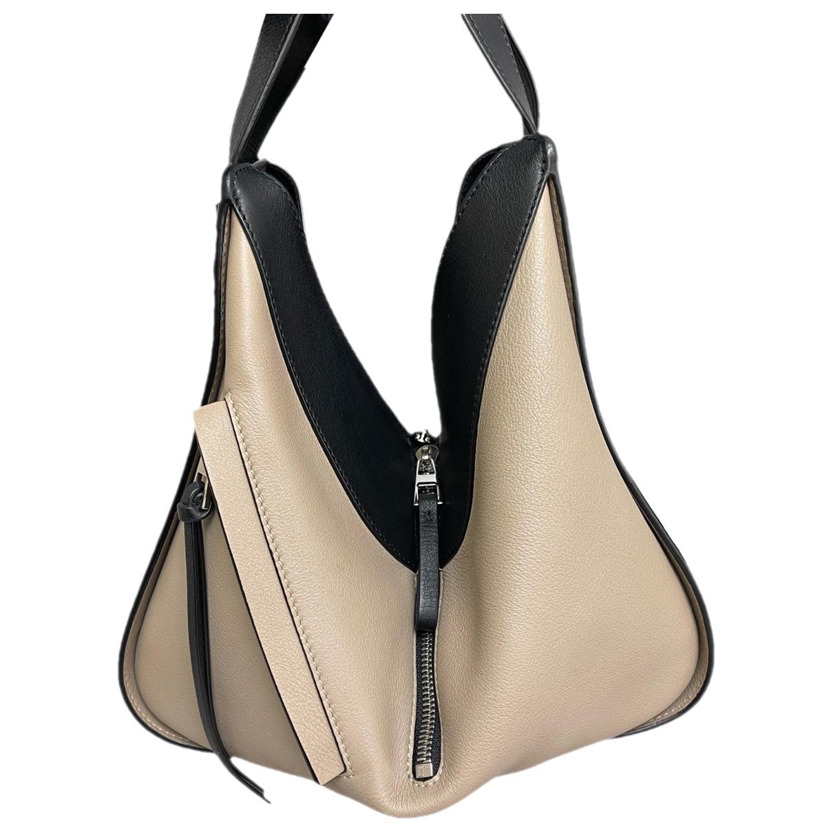 Hammock leather handbag