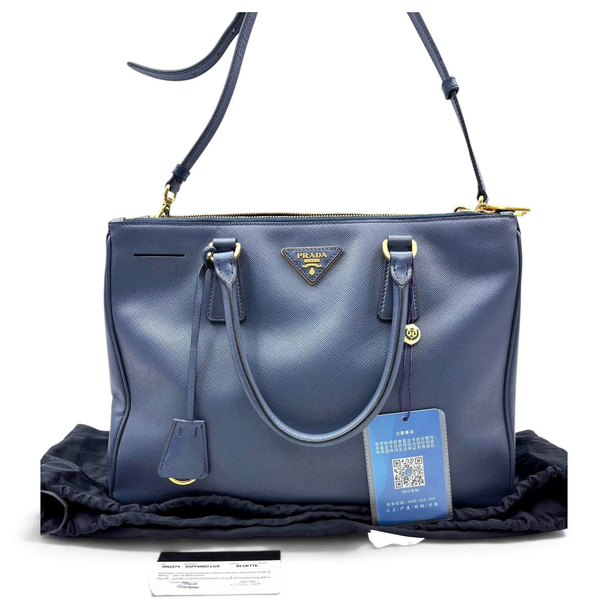 Prada Galleria leather handbag
