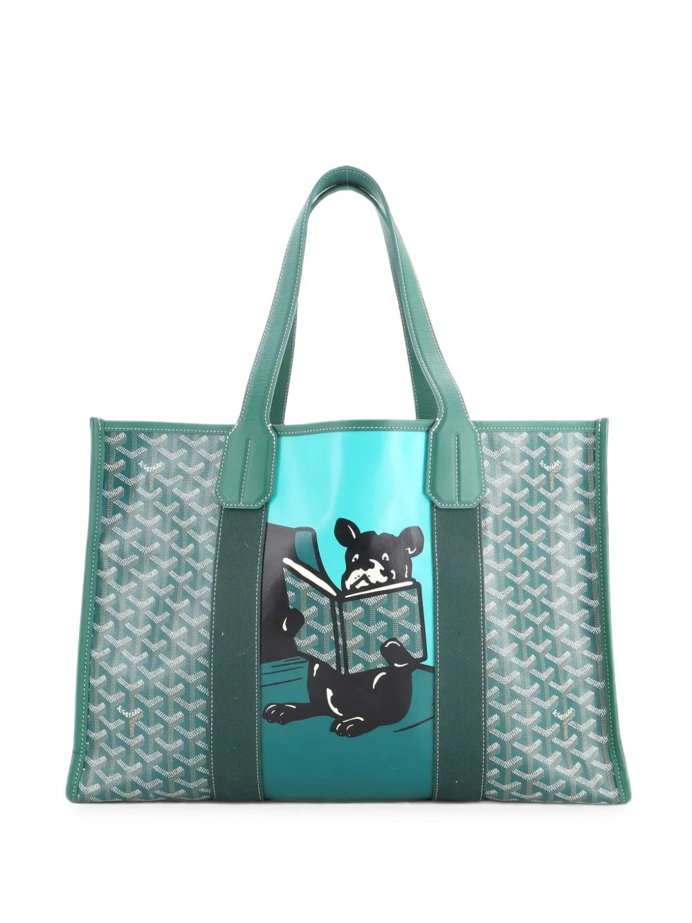 Villette Printed Coated Canvas MM tote bag