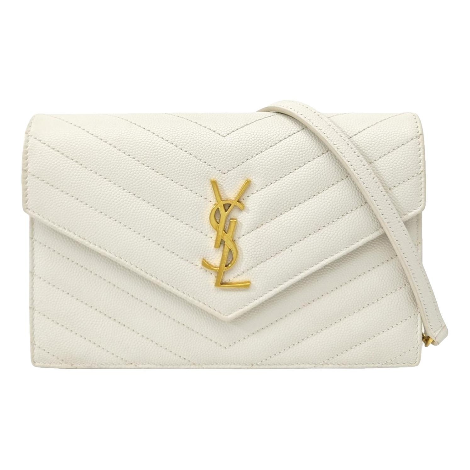 Baby monogramme leather handbag