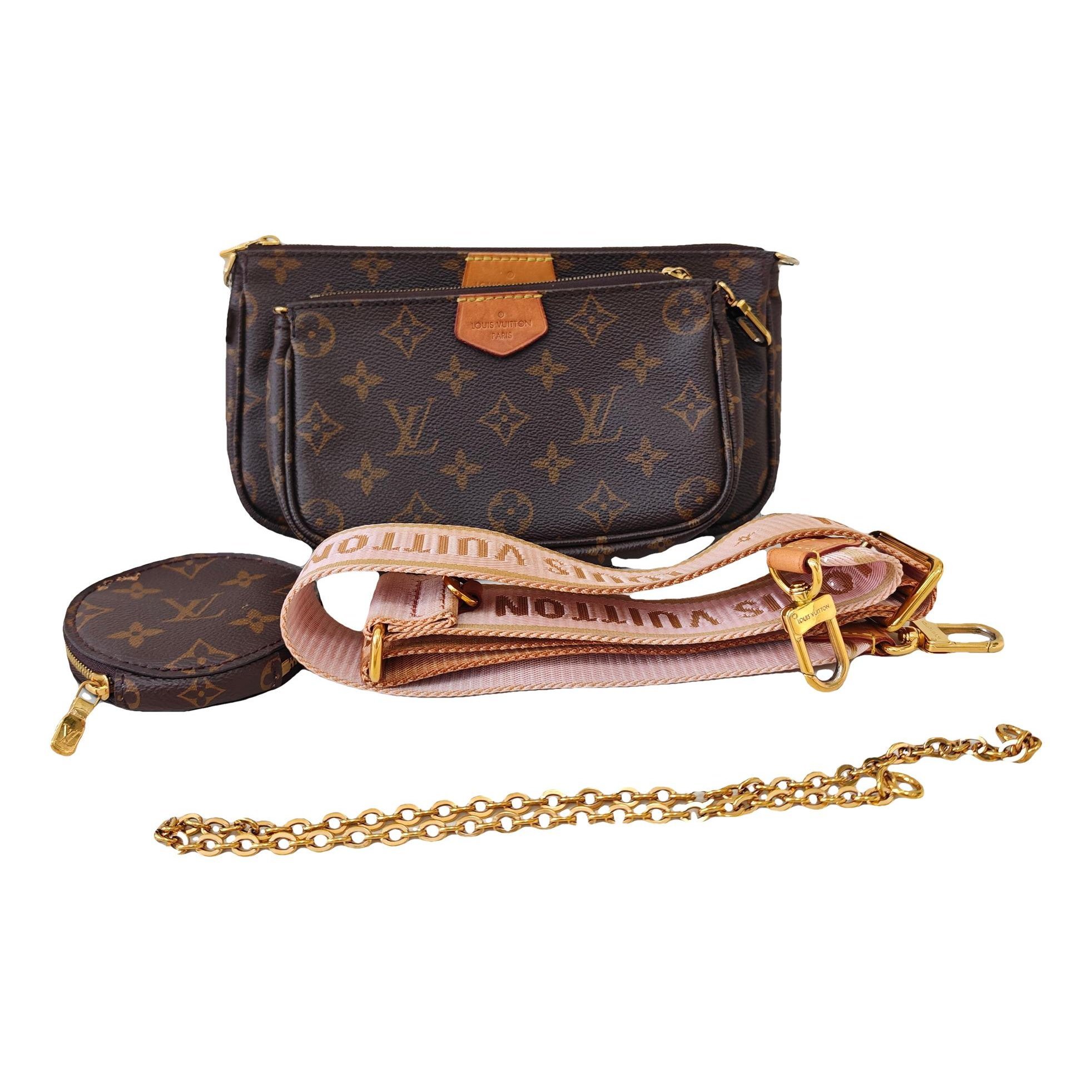 Multi Pochette Accessoires leather handbag
