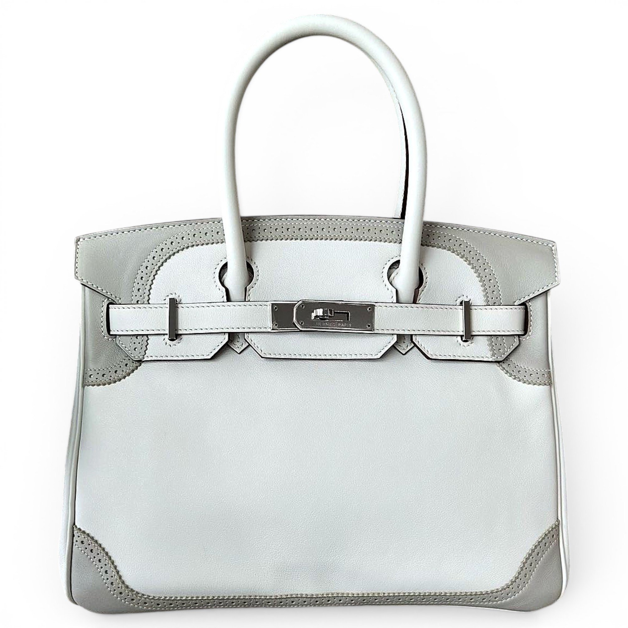 Hermes Birkin 30 Handbag White