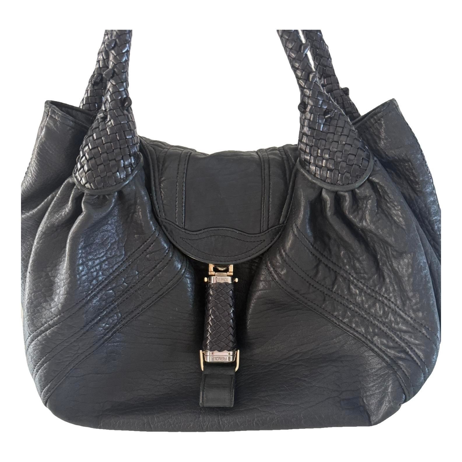Spy leather handbag