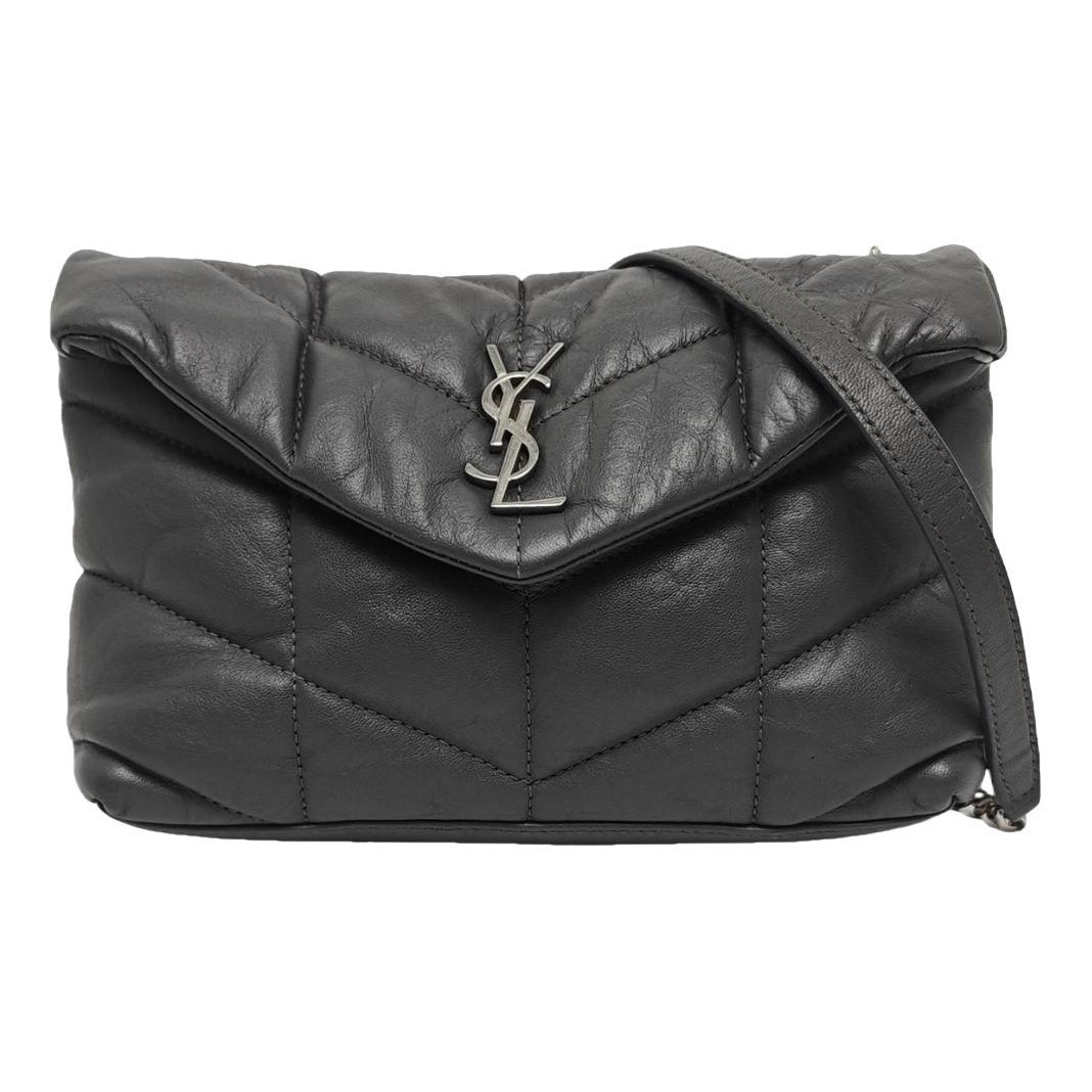 Loulou Puffer leather crossbody bag