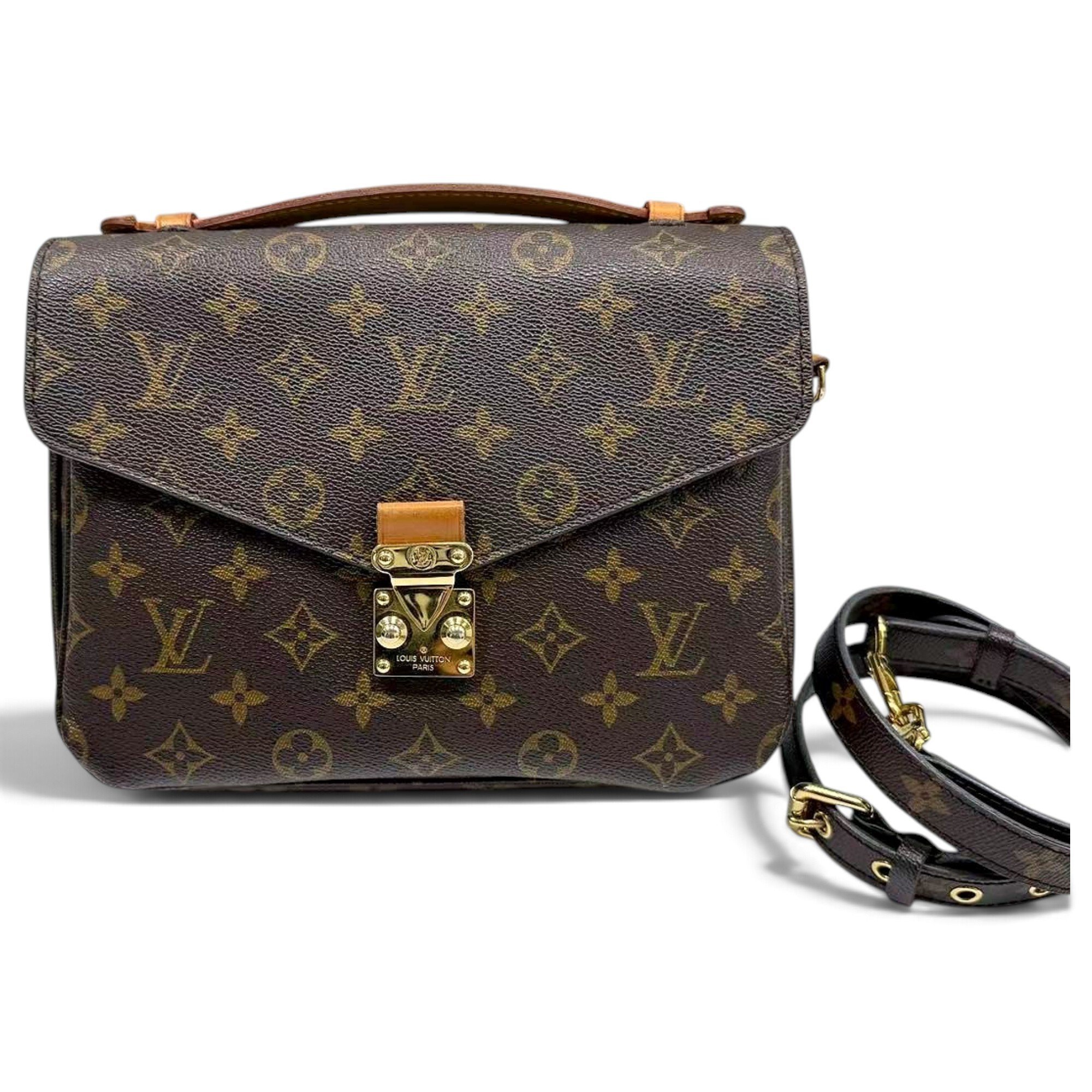 Metis leather handbag