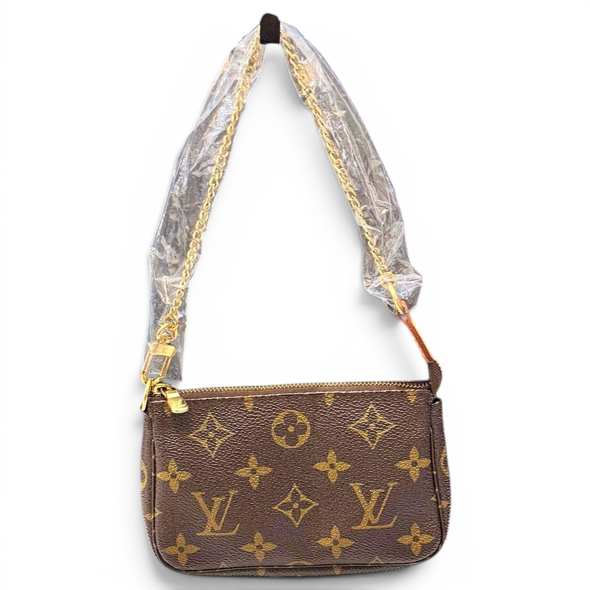 Pochette Accessoire leather handbag