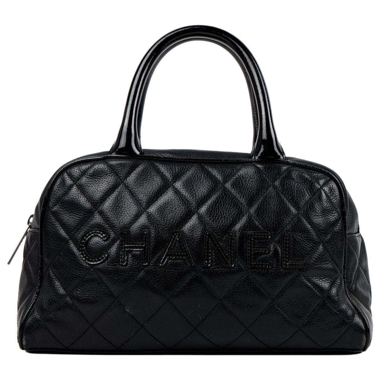 Bowling Bag leather handbag