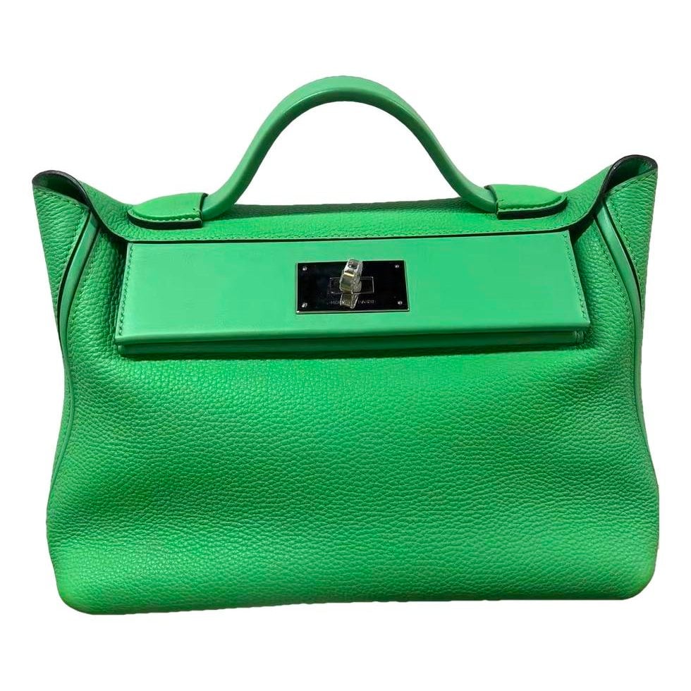 24/24 leather handbag