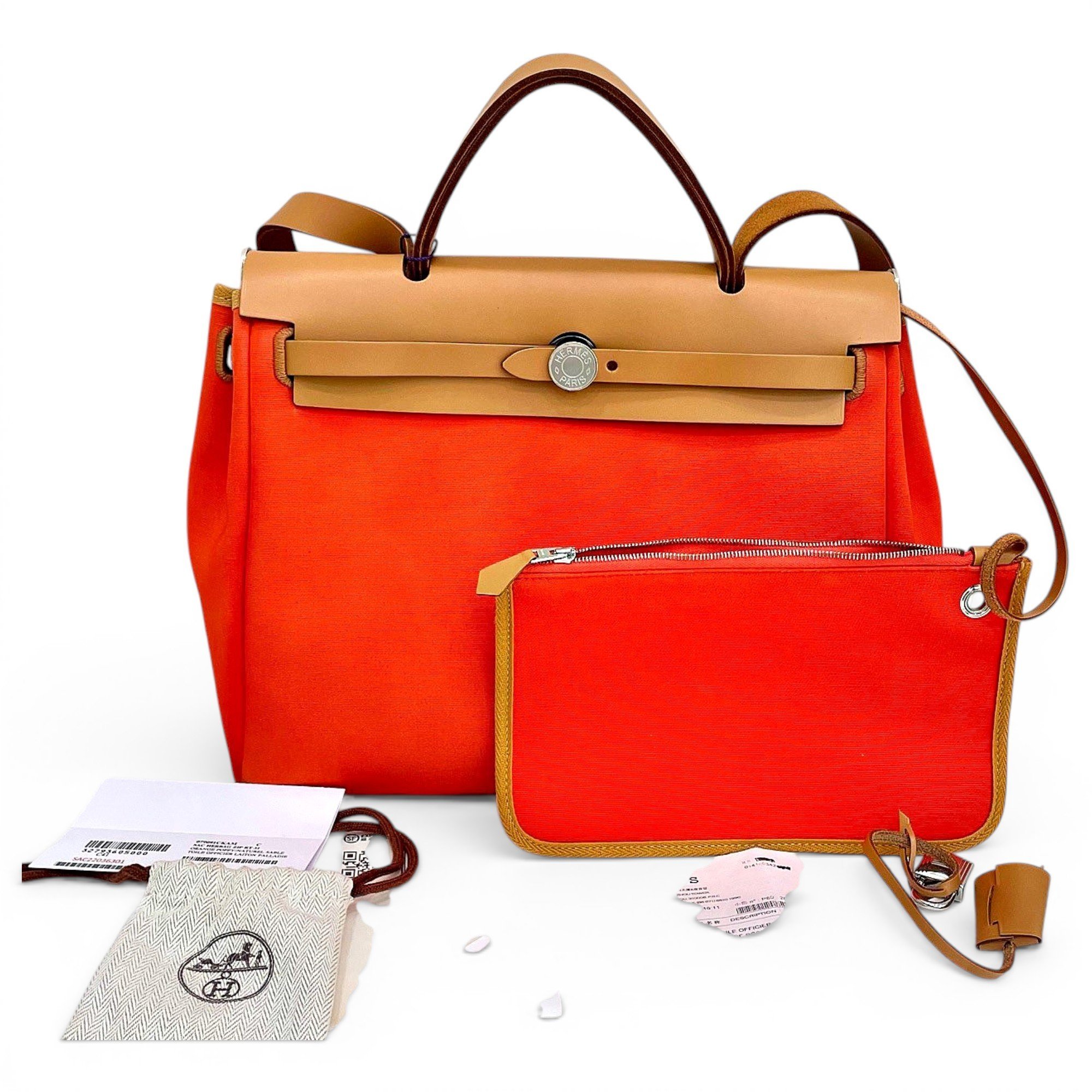 Herbag vegan leather handbag