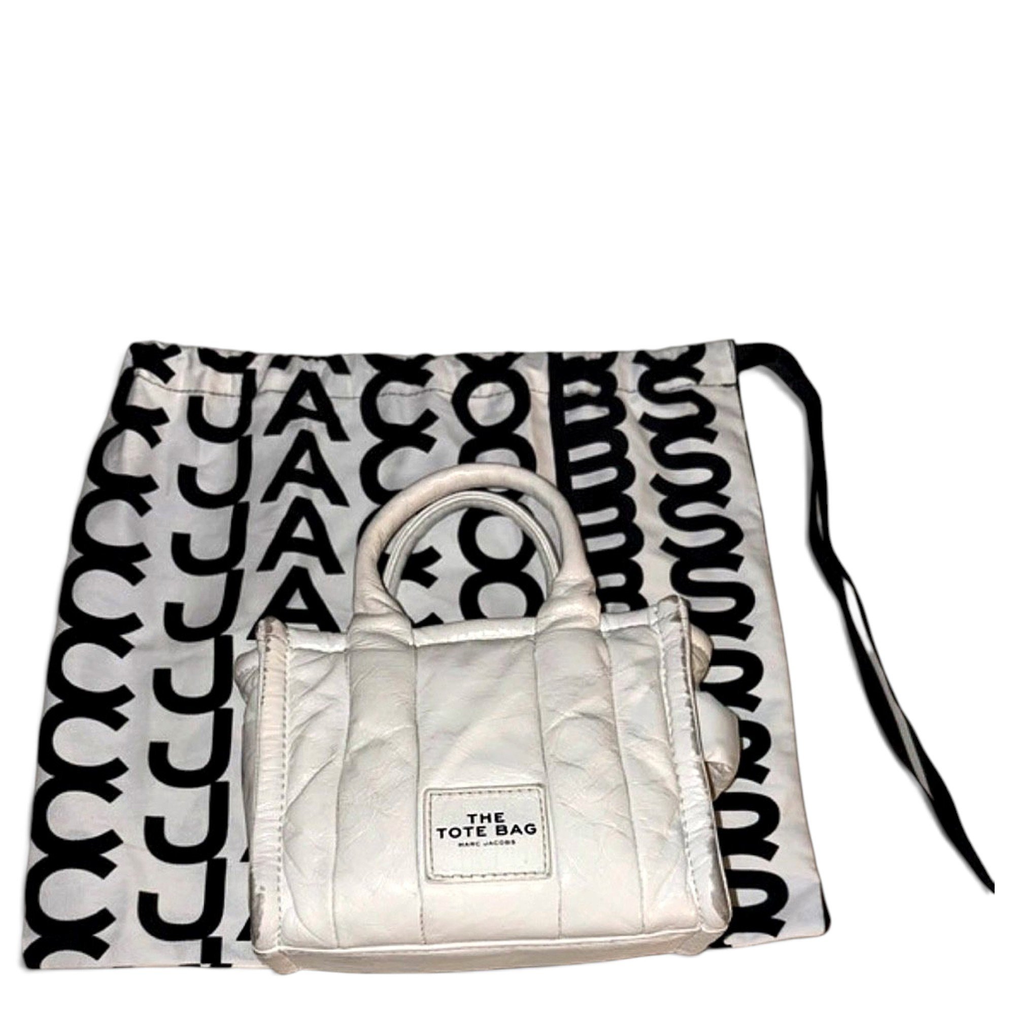 The Tag Tote leather tote