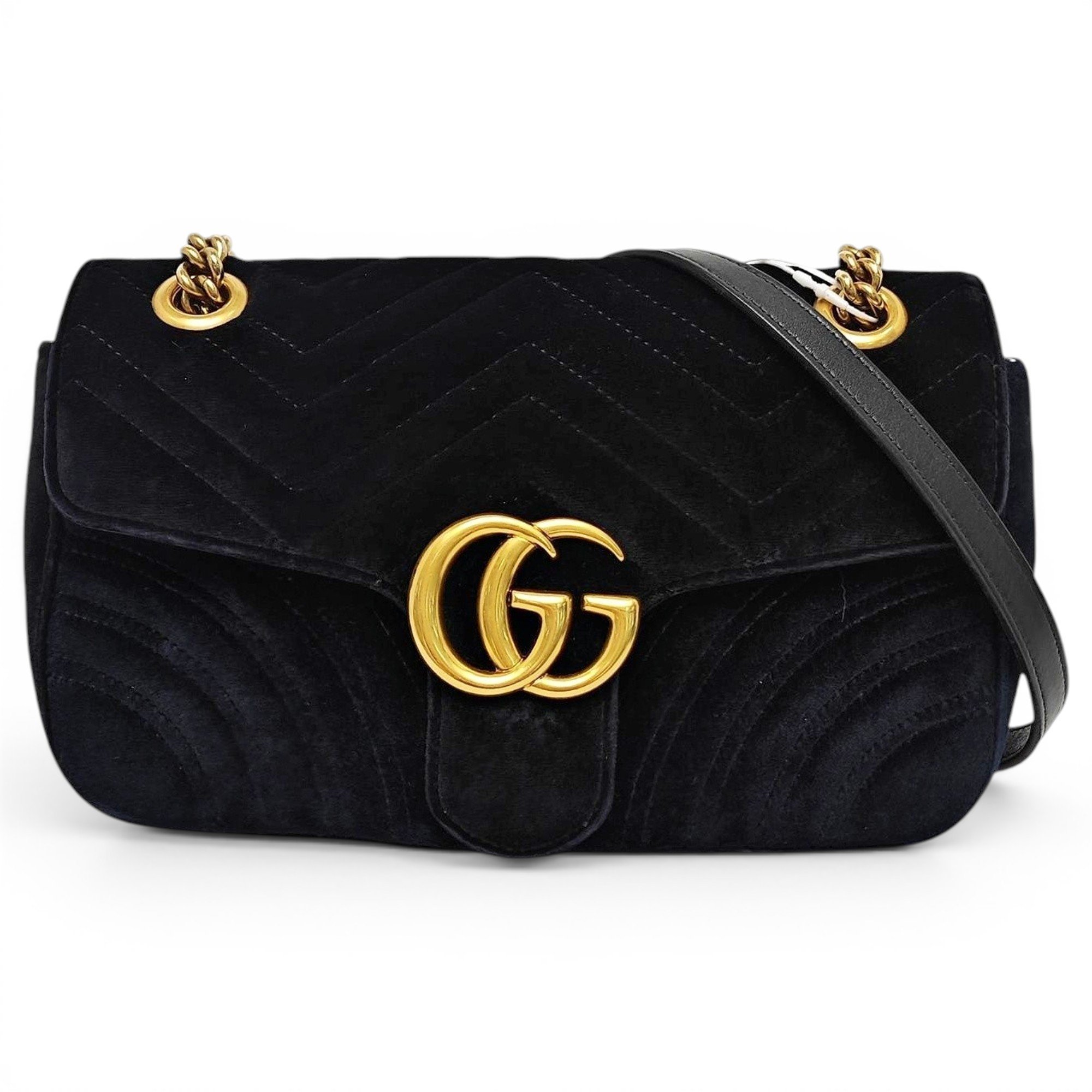 GG Marmont velvet handbag
