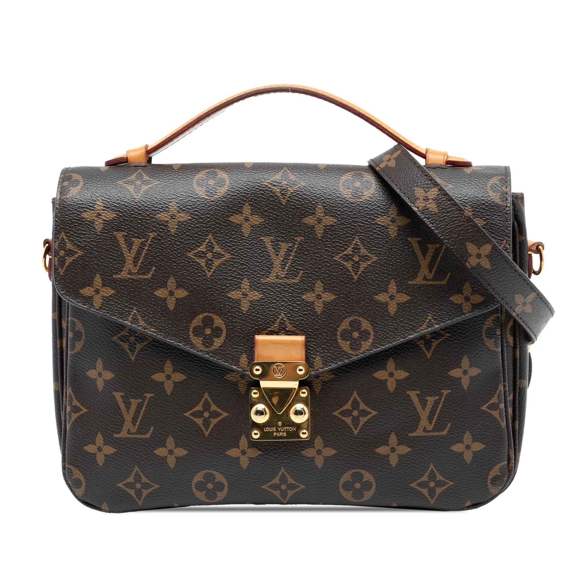 Louis Vuitton Metis leather satchel