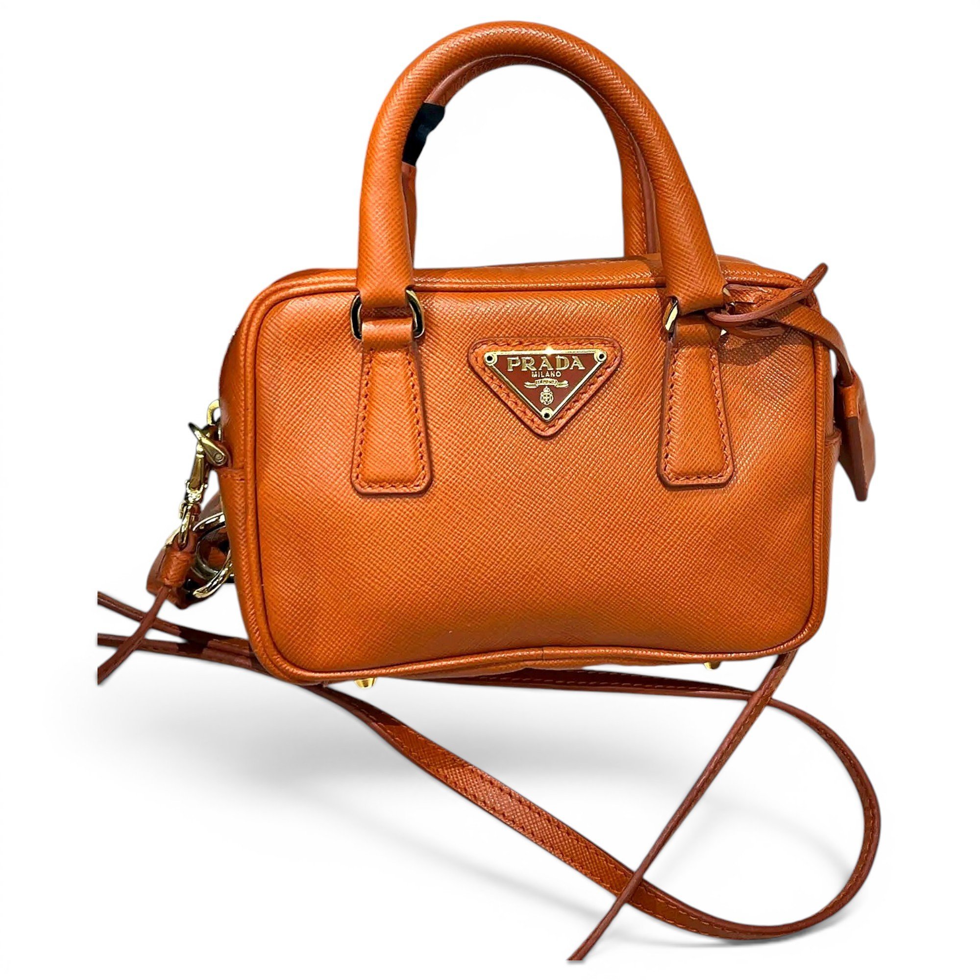Leather crossbody bag