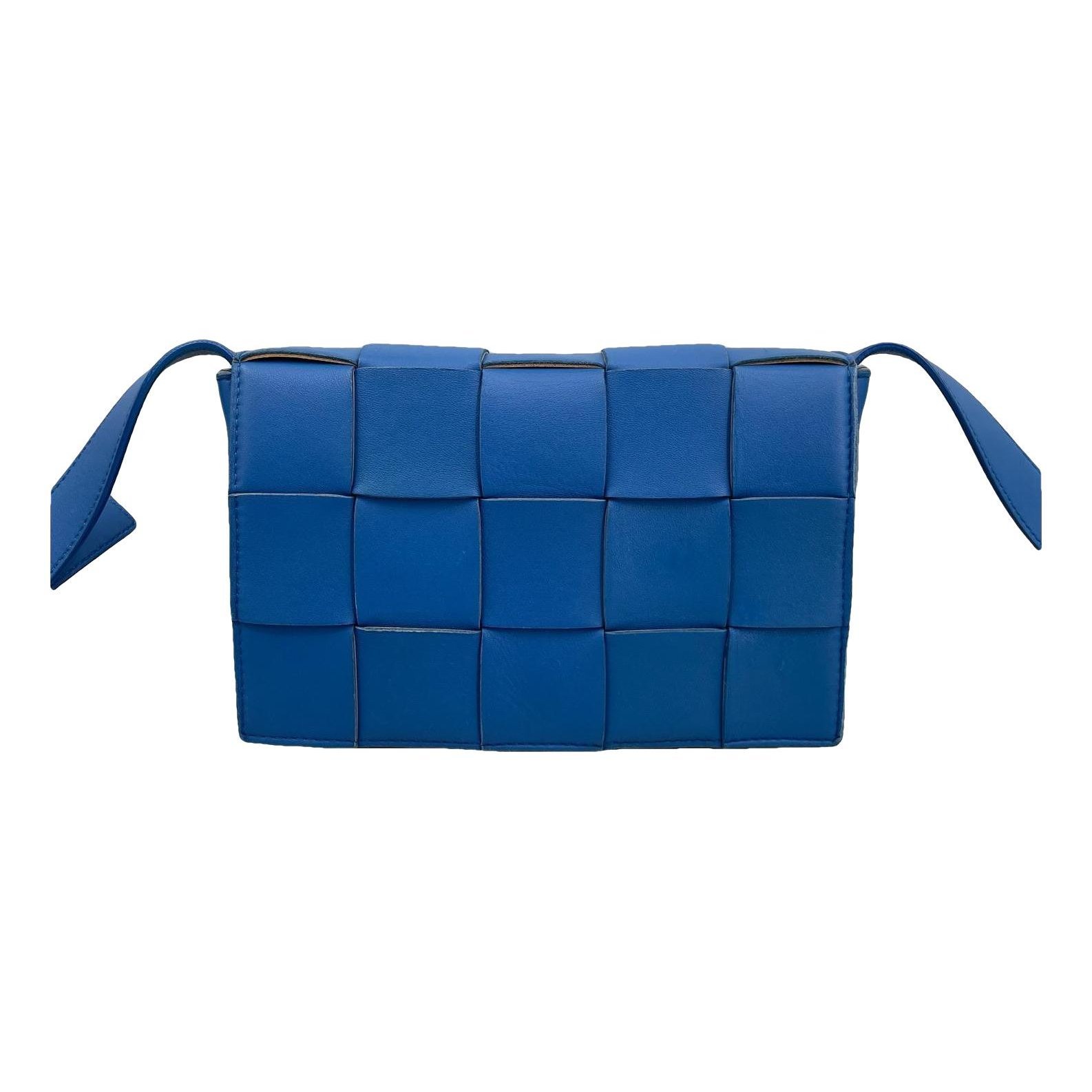 Cassette leather handbag