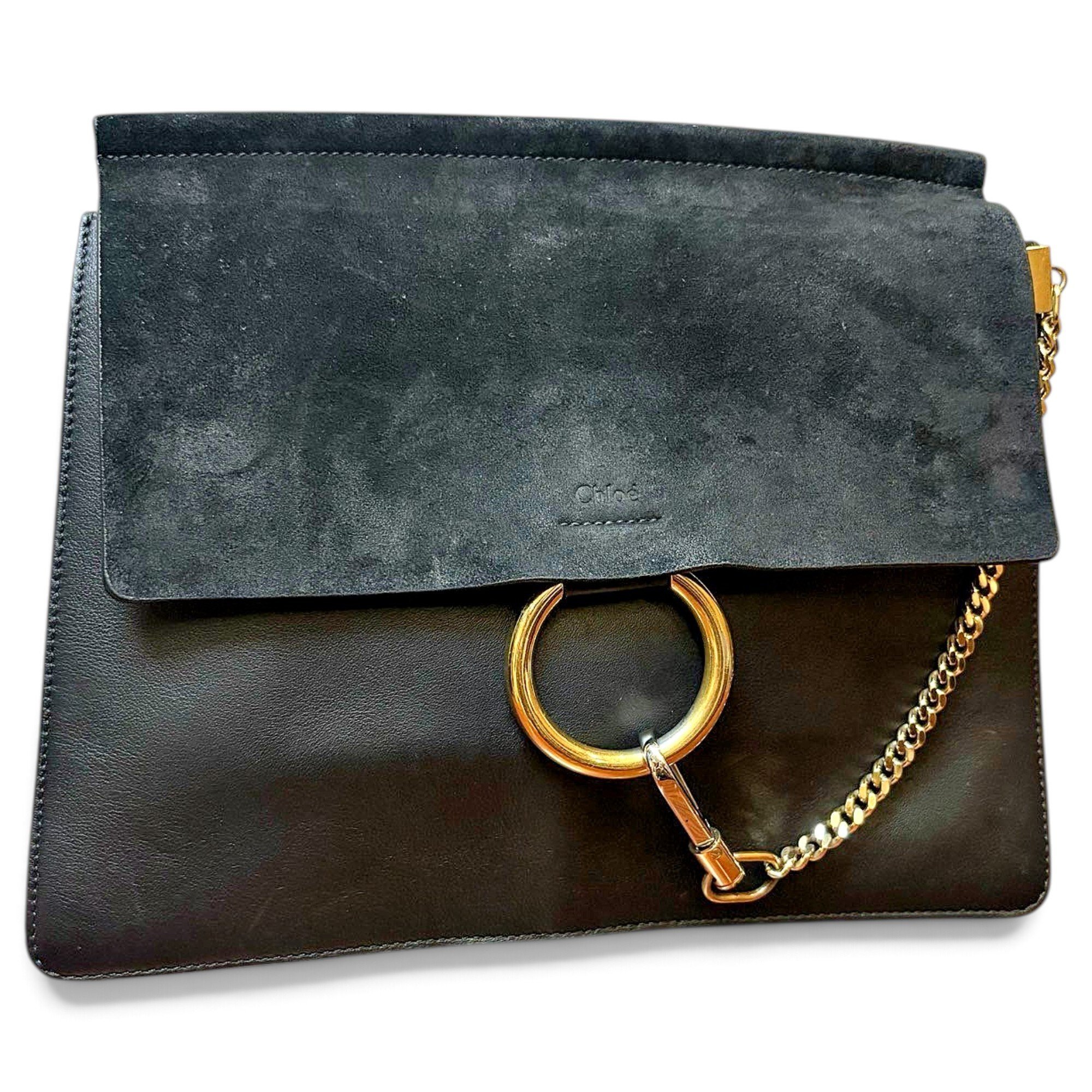Faye leather handbag