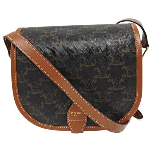 Folco leather crossbody bag