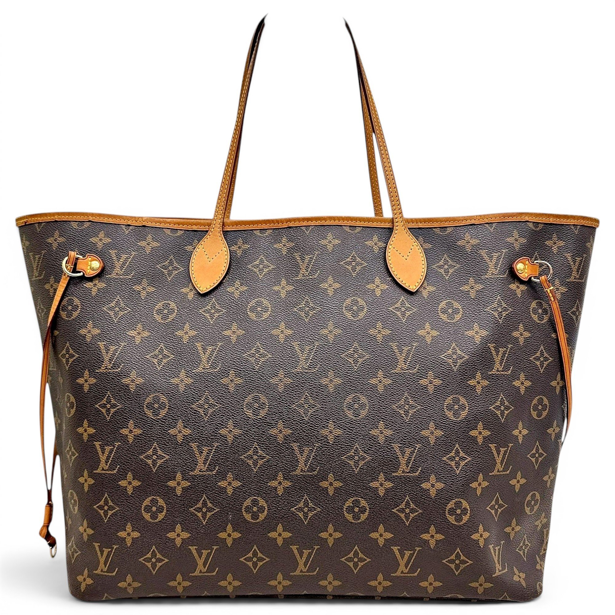 Neverfull leather tote