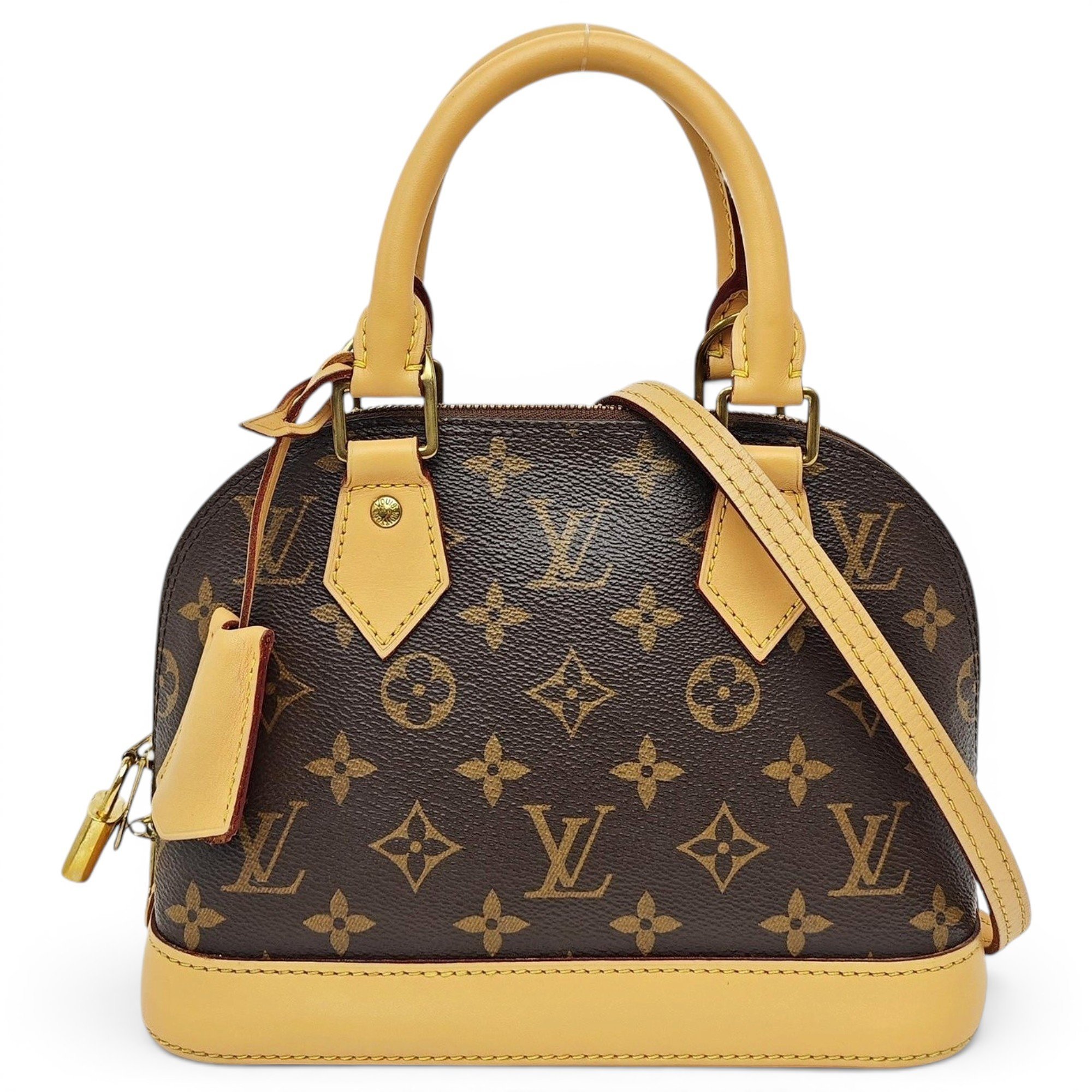 Alma leather handbag