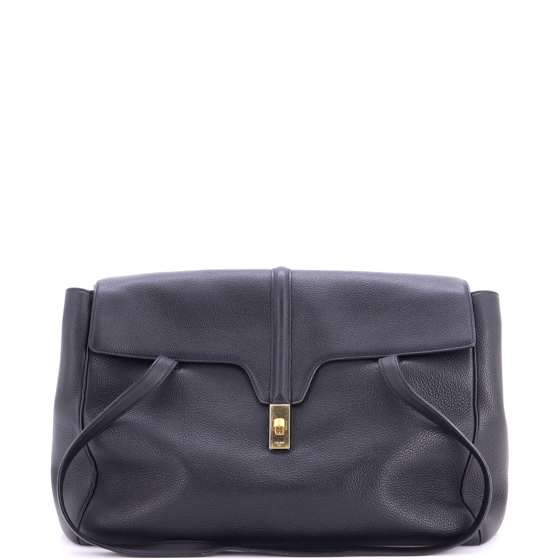 Soft 16 Bag Grained Calfskin Large