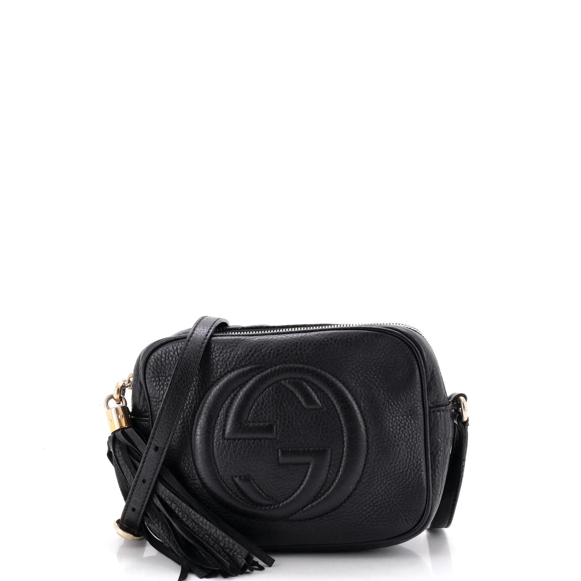 Leather crossbody bag