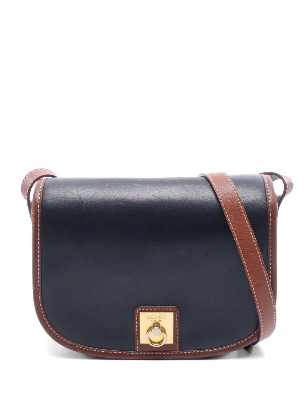 2000s leather shoulder bag
