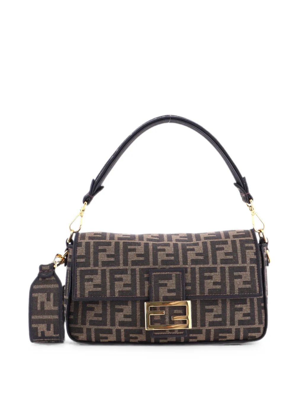Fendi Baguette NM Bag Zucca Canvas Medium shoulder bag